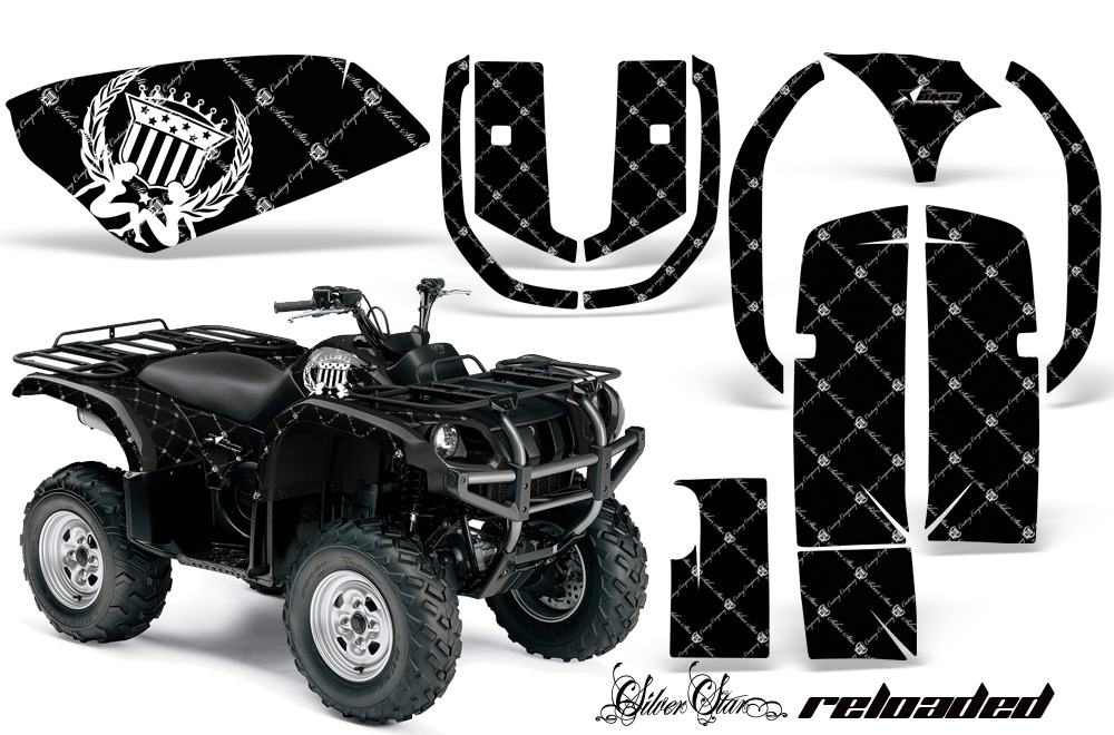 Yamaha Grizzly 660 Graphics Kit Reloaded WB